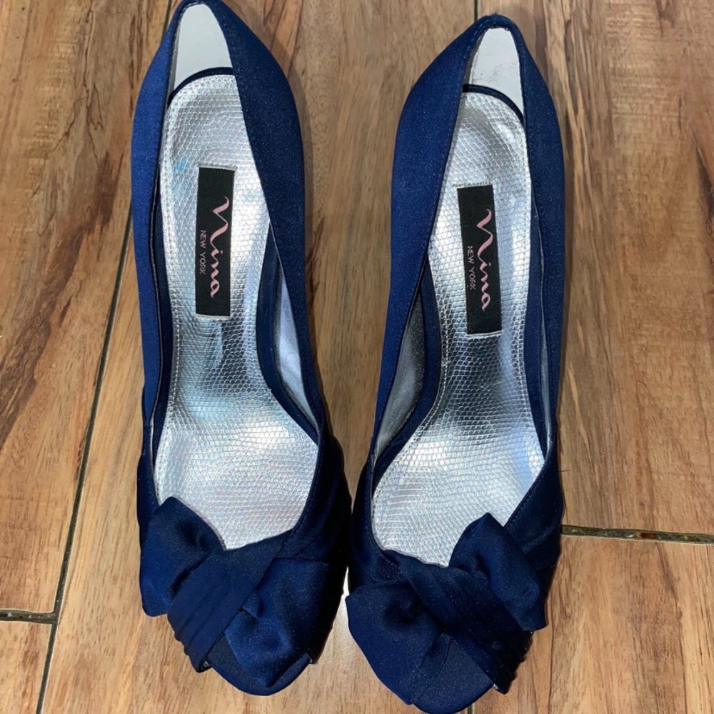 Nina Chezare Satin Pump - 2.5” Heel
